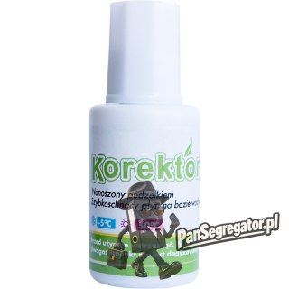 Korektor w butelce z pędzelkiem 20g BK110-AP TETIS