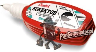 Korektor w piórze PENTEL ZL103 4.2ml metalowa końcówka