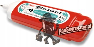 Korektor w piórze PENTEL ZLC31 12ml metalowa końcówka płaski