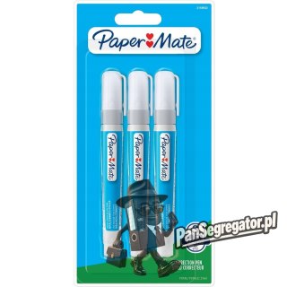 Korektor w pisaku 7ml blister (3 sztuki) 2118932 PAPER MATE