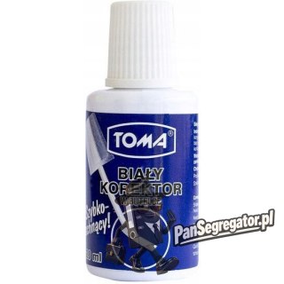 Korektor w płynie 20ml TO-018 z gąbką szybkoschnący
