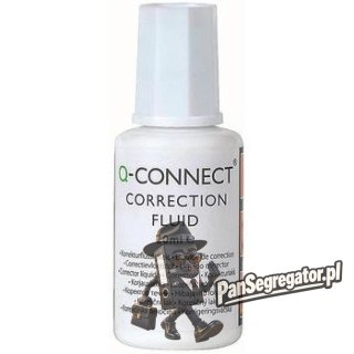 Korektor w płynie z pędzelkiem 20ml Q-CONNECT KF10507