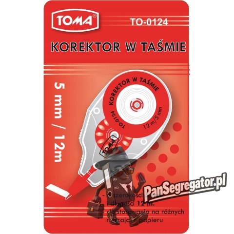 Korektor w taśmie 12m TOMA TO-0124