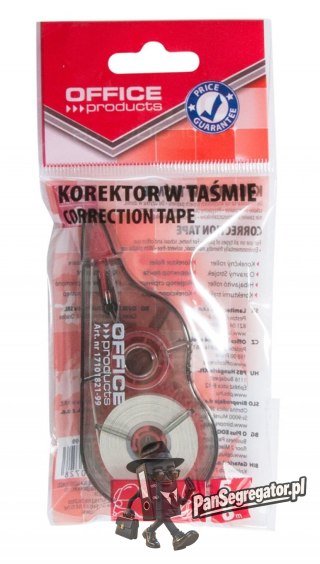 Korektor w taśmie 5mm x8m myszka 17101821-99 OFFICE PRODUCTS