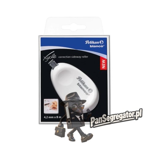 Korektor w taśmie BLANCO 4,2x8m XYCLE biały 300001140 PELIKAN