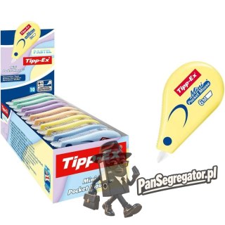 Korektor w taśmie Mini POCKET MOUSE TIPPEX pastelowy 302676