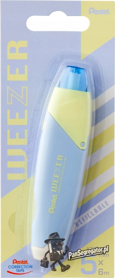 Korektor w taśmie WEEZER błękitny XZTT805S-W PENTEL