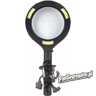 Lupa szklana z podświetleniem LED - szkło powiększające 85mm GR-L01 120-1961 GRAND