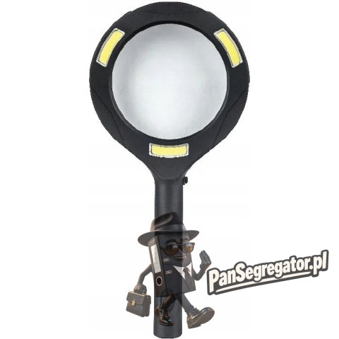 Lupa szklana z podświetleniem LED - szkło powiększające 85mm GR-L01 120-1961 GRAND
