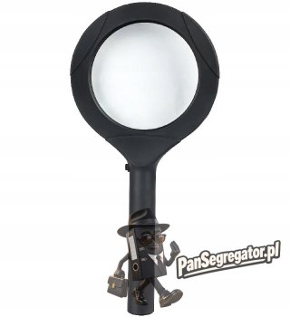 Lupa szklana z podświetleniem LED - szkło powiększające 85mm GR-L01 120-1961 GRAND