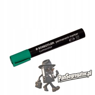 Marker 350-5 zielony STAEDTLER LUMOCOLOR permamentny ścięty