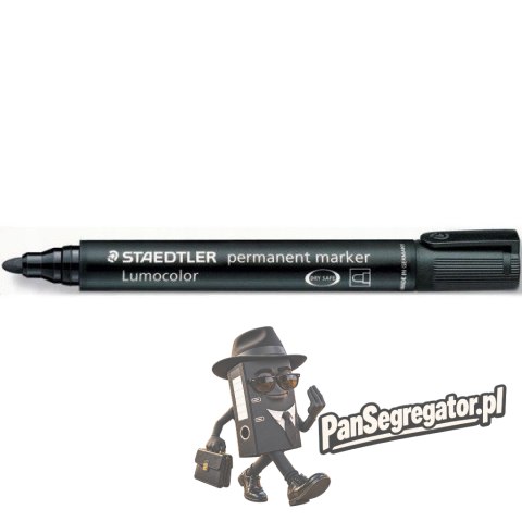 Marker 352-9 czarny STAEDTLER okrągły