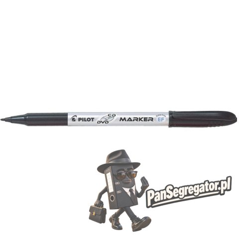 Marker BG do opisywania CD/DVD czarny SCA-EFCD-B-BG PILOT