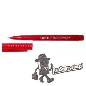 Marker CD 0.4 S czerwony D.RECT 102062