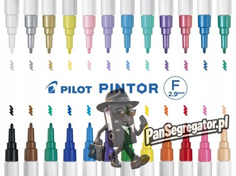 Marker PINTOR F jasny pomarańczowy PISW-PT-F-PO PILOT