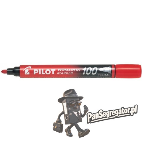 Marker Permanentny SCA-100 czerwony SCA-100-R PILOT