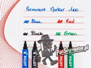 Marker Permanentny SCA-100 czerwony SCA-100-R PILOT