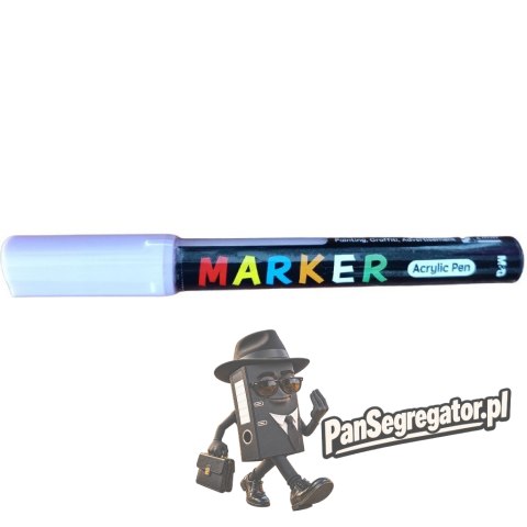 Marker akrylowy 1-2mm jasnofioletowy MG APL801-62