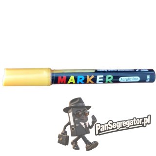 Marker akrylowy 1-2mm jasnożółty MG APL404-15