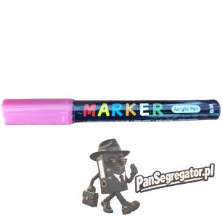 Marker akrylowy 1-2mm różana czerwień MG APL214-202