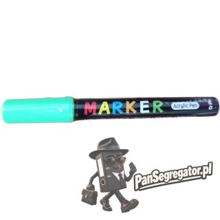 Marker akrylowy 1-2mm zielony neonowy MG APL050-501