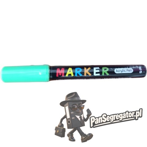 Marker akrylowy 1-2mm zielony neonowy MG APL050-501