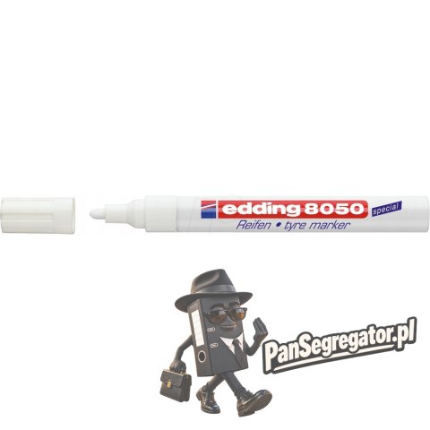 Marker do opon EDDING 8050 biały
