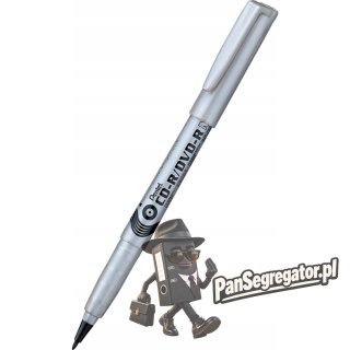 Marker do płyt CD NMS51 PENTEL czarny końcówka 0.8mm