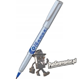 Marker do płyt CD NMS51 PENTEL niebieski końcówka 0.8mm