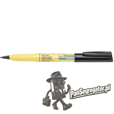 Marker do tkanin NM10 A/czarny PENTEL