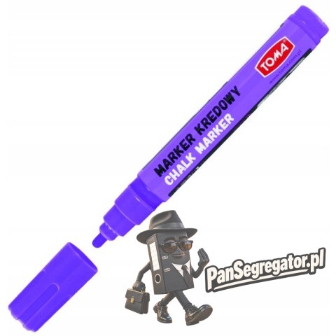 Marker kredowy końcóka 4.45mm fioletowy TO-292 91 TOMA