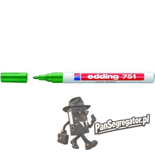Marker lakierowy 1-2mm 751 zielony okrągła końcówka 751/004/ZI EDDING