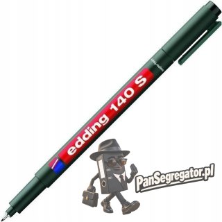 Marker niezmywalny do folii 0,3mm czarny 140S/001/C ED EDDING