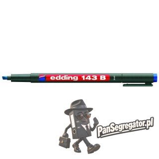 Marker niezmywalny do folii 1-3mm niebieski 143B/003/N ED EDDING