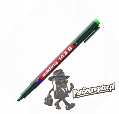 Marker niezmywalny do folii 1-3mm zielony 143B/004/ZI ED EDDING