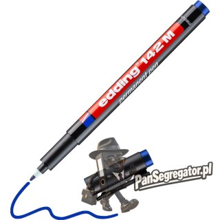 Marker niezmywalny do folii 1mm niebieski 142M/003/N ED EDDING