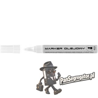 Marker olejowy ECONOMY biały TO-420 TOMA