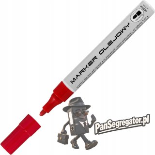 Marker olejowy ECONOMY czerwony TO-420 TOMA