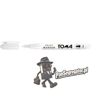 Marker olejowy F biały 1.5mm TO-441 TOMA