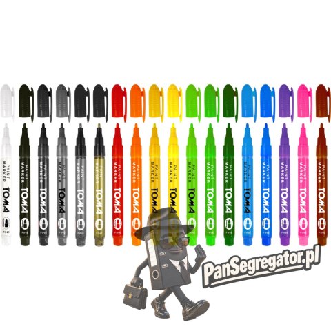 Marker olejowy F fioletowy 1.5mmTO-441 TOMA