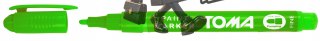 Marker olejowy F jasno zielony 1,5mm TO-441 TOMA