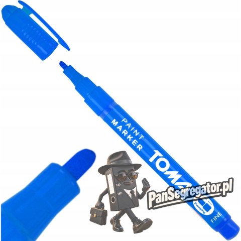 Marker olejowy F niebieski 1,5mm TO-441 TOMA