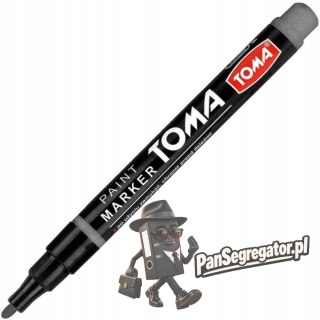 Marker olejowy F srebrny 1.5mm TO-441 TOMA