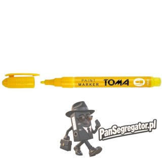 Marker olejowy F żółty 1,5mm TO-441 TOMA