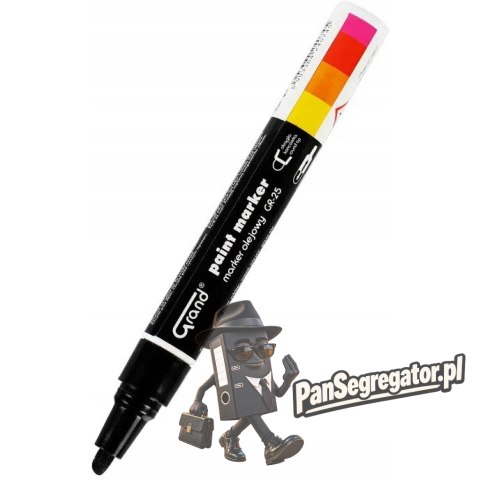 Marker olejowy GR-25 czarny GRAND