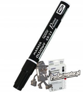 Marker olejowy GR-25 czarny GRAND