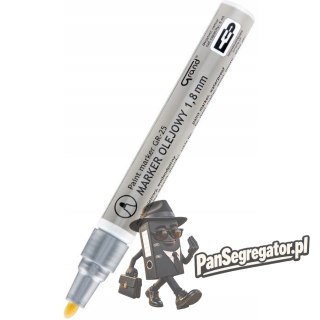 Marker olejowy GR-25 srebrny GRAND