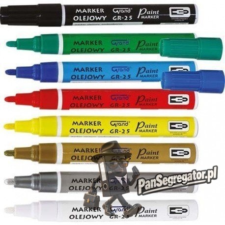 Marker olejowy GR-25 zielony GRAND