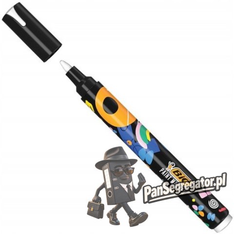 Marker olejowy INTENSITY na bazie wody biały 527425 BIC
