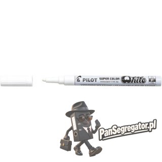 Marker olejowy PILOT grubość F biały PISC-PBWF